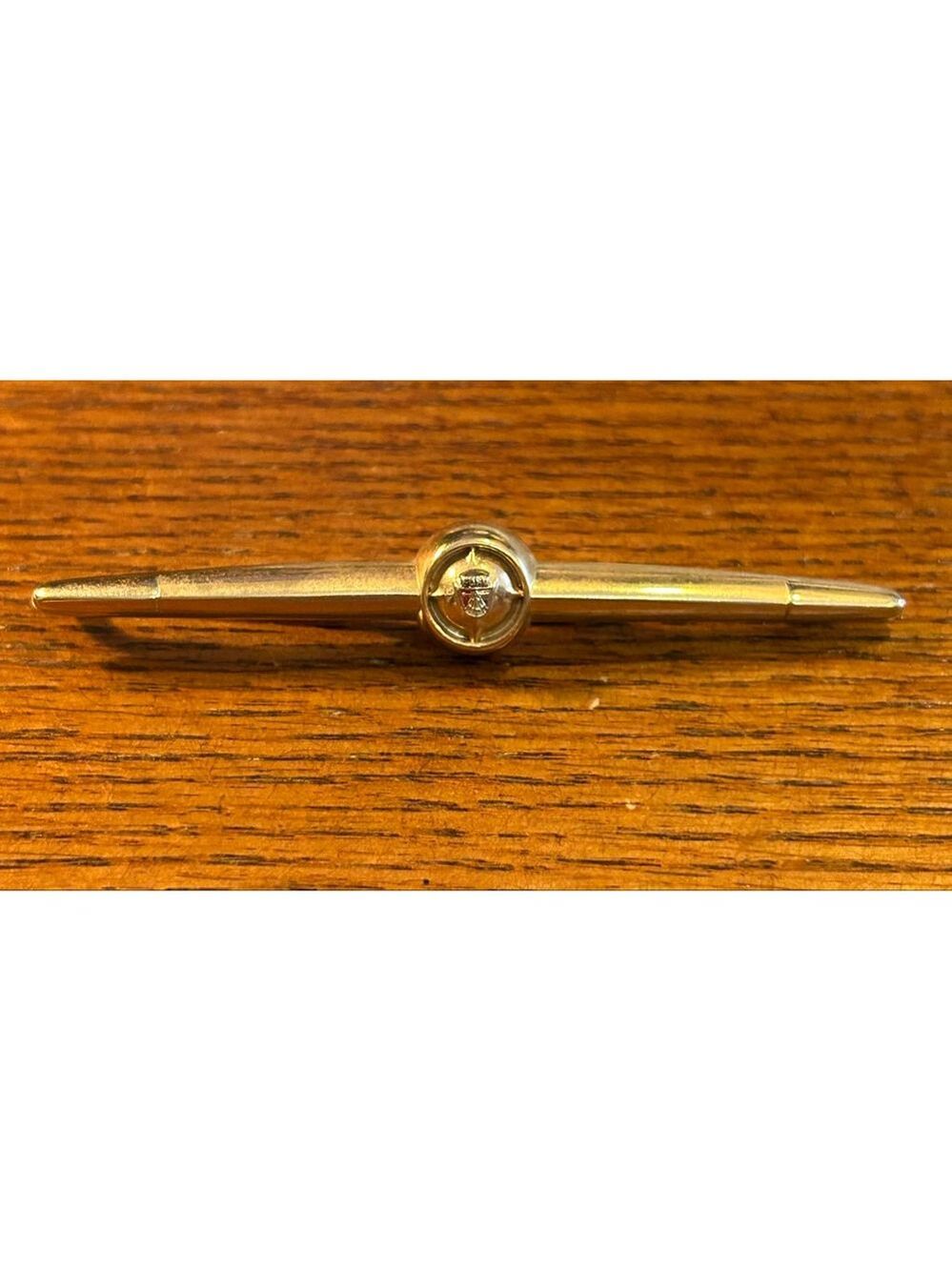 Ford grill Tie Bar Gold One Size - Picture 1 of 2